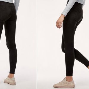 Aritzia Daria pant (vegan suede)